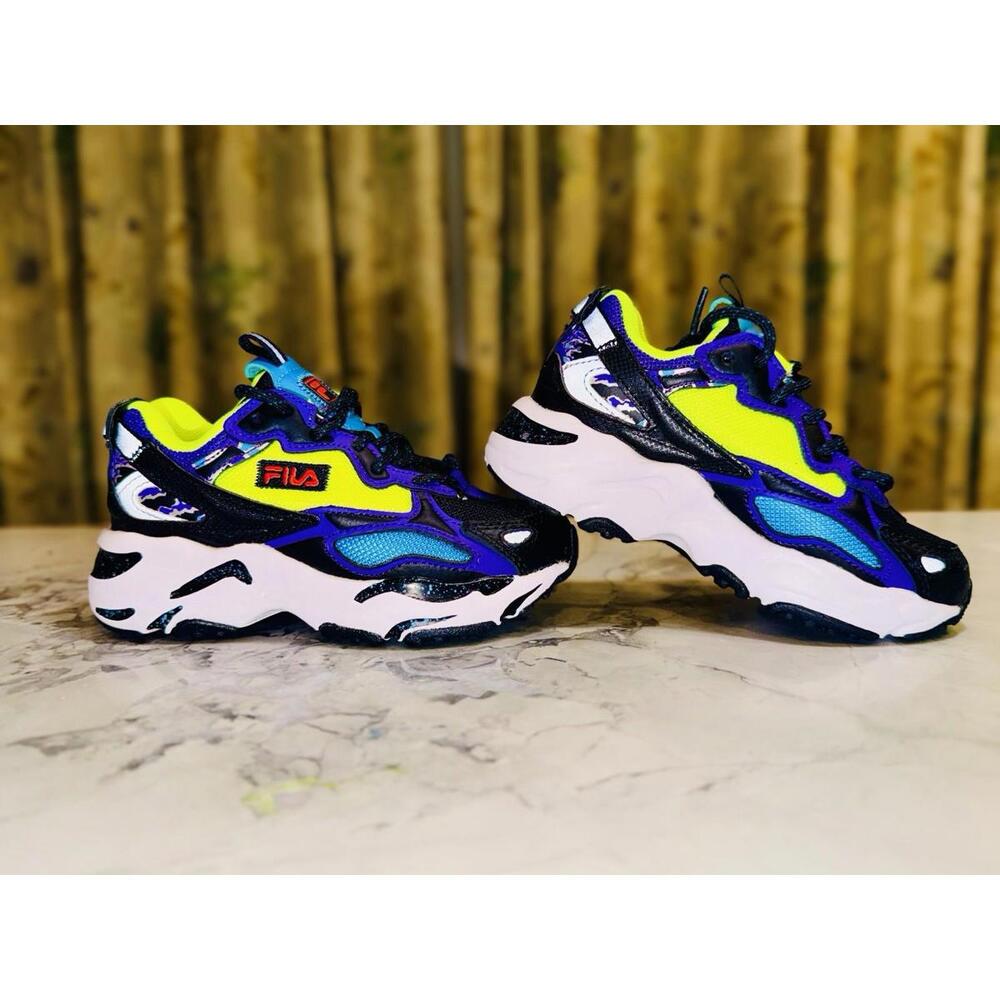 Fila Toddler Sneakers US 11C Colorful Retro Athletic Shoes New